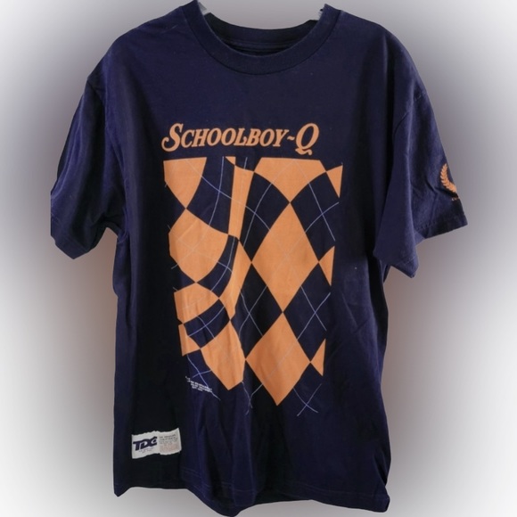 T D E SchoolBoy-Q Other - SchoolBoy-Q Champion T-Shirt /design TDE Entertainment